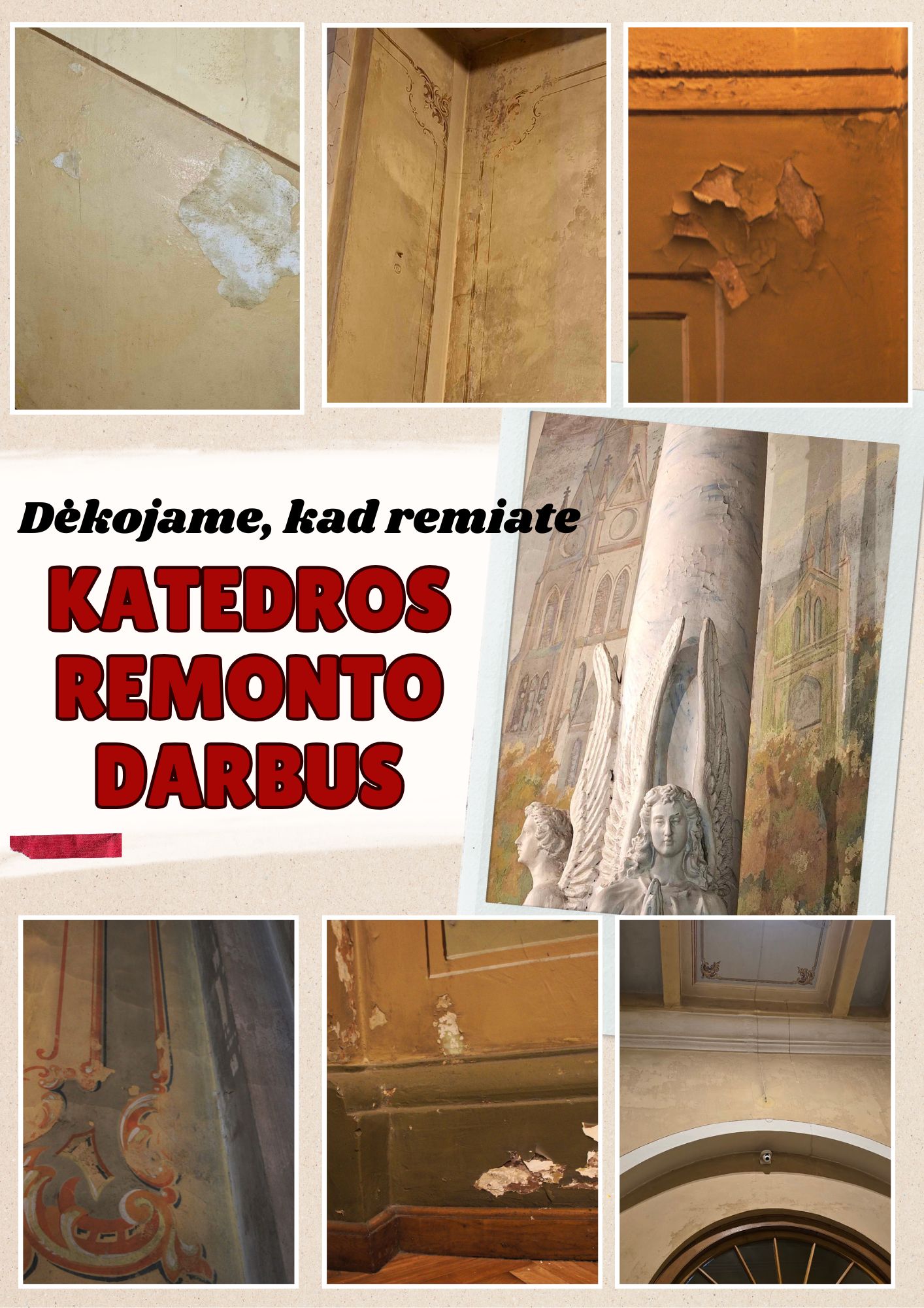 Katedros remontas