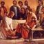 washing feet
