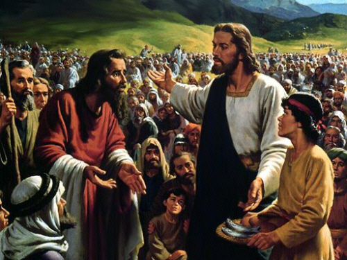 jesus asks philip where they will buy bread to feed the 5000